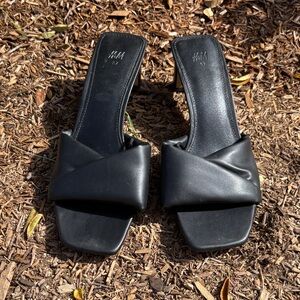 H&M Black Women's Mules